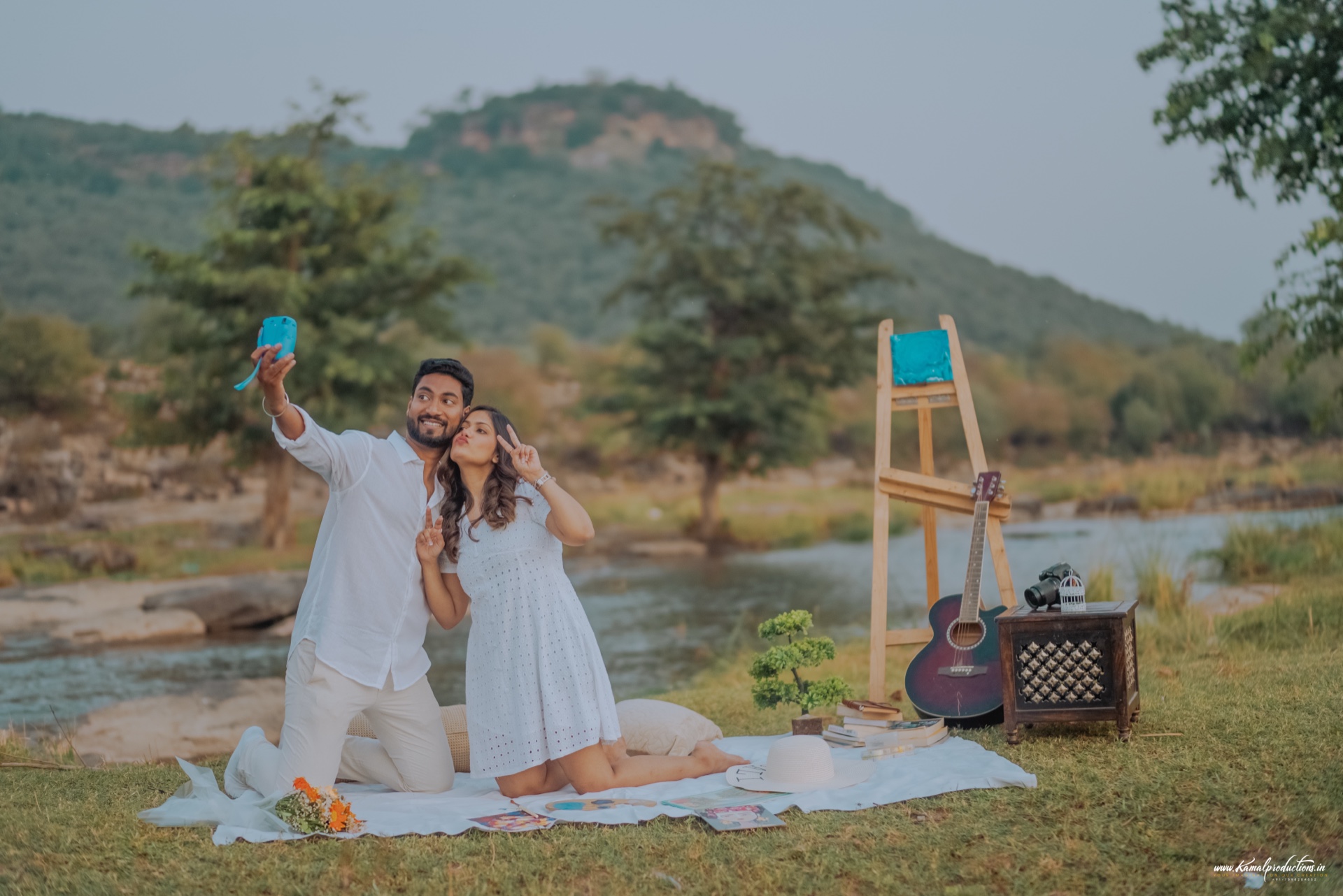Why Choose Kamal Productions for Your Gwalior Pre-Wedding Shoot: The Romantic Riverfront Story