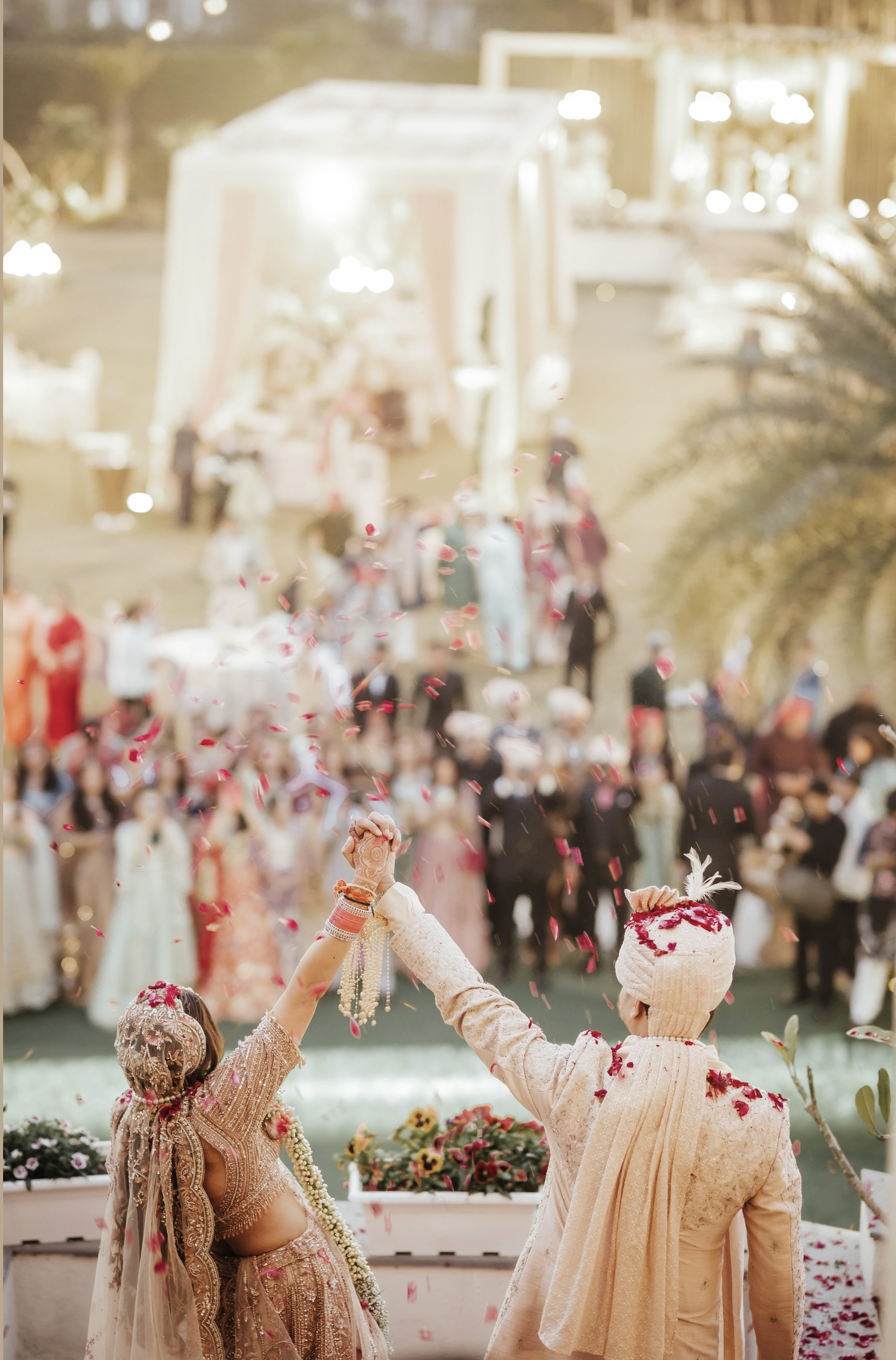 Groom baraat procession candid wedding photography India