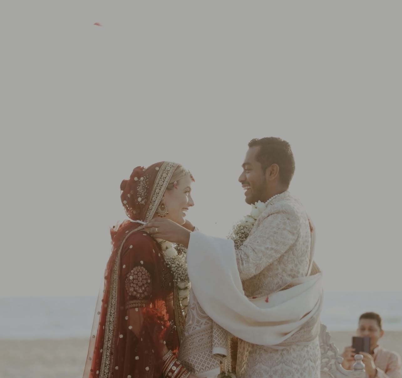 Heritage pre-wedding outdoor photography Gwalior India golden hour